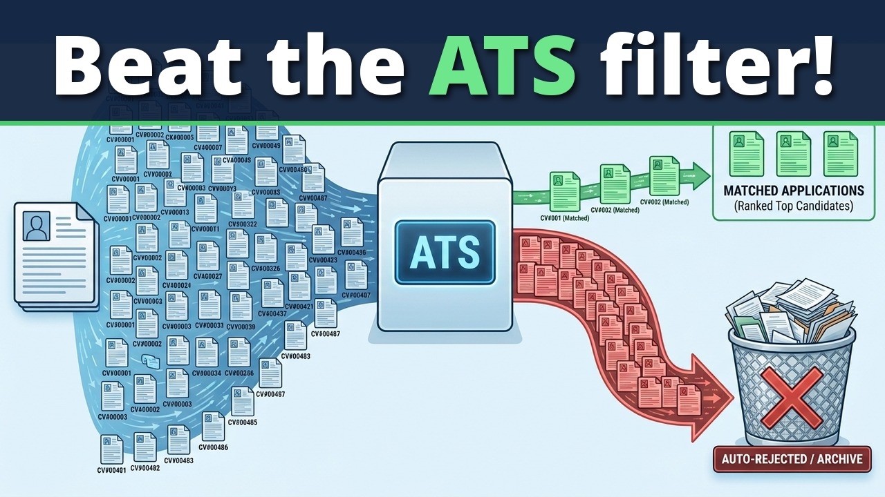 Preview of the AI-KASA tutorial video: Beat the ATS filter!